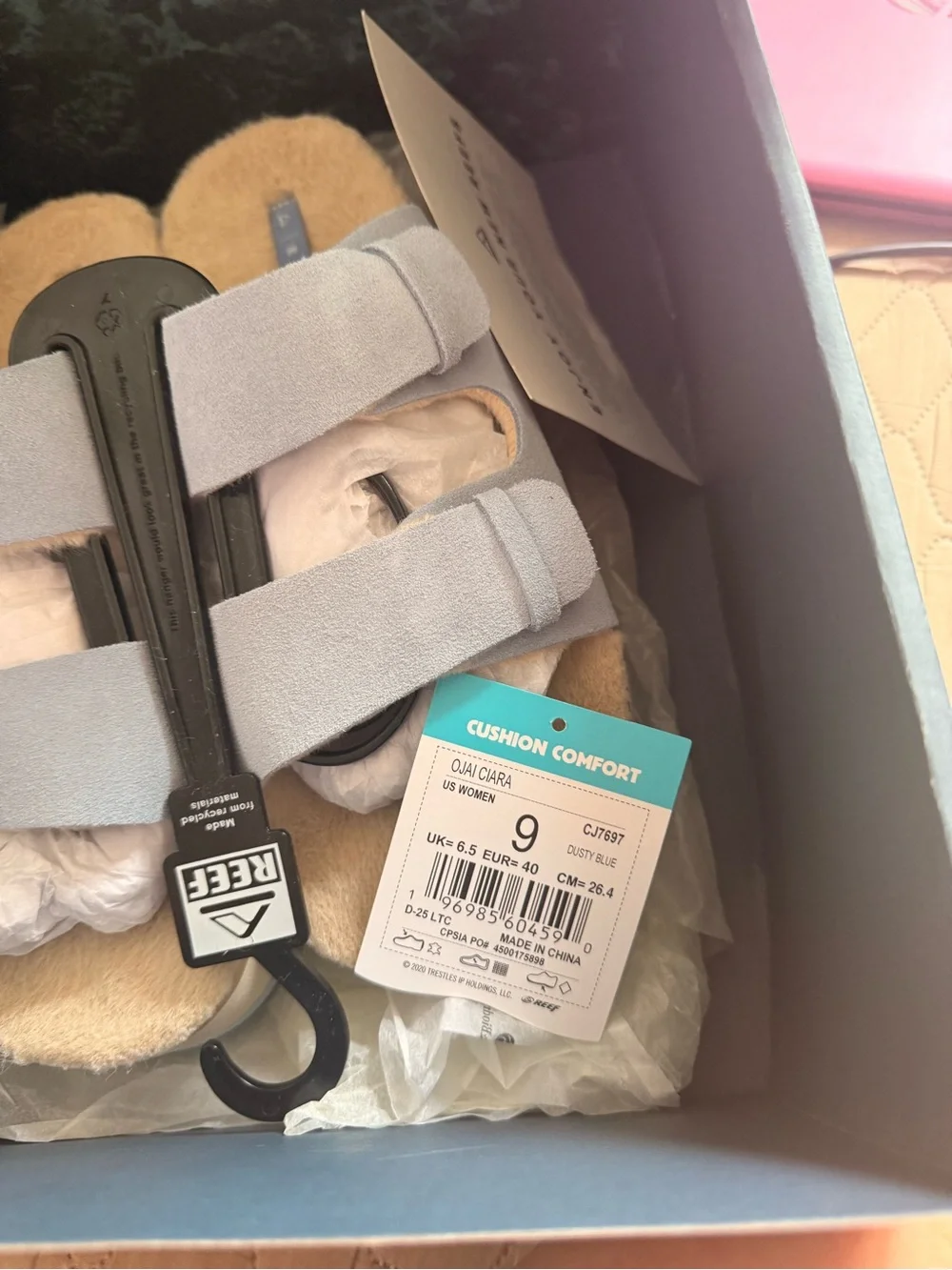 Reef faux fur